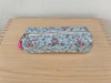 Stifte-Etui klein blau geblümt Stifte-Etui klein blau geblümt