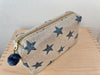 Necessaire Leinen beige/blau Necessaire Leinen beige/blau