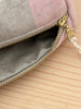 Necessaire Leinen rosa/beige Necessaire Leinen rosa/beige