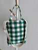 Mini-Shopper Leinen kariert Mini-Shopper Leinen kariert