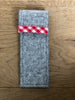 Stifte-Etui Filz hellgrau Stifte-Etui Filz hellgrau