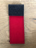 Stifte-Etui Filz rot/anthrazit Stifte-Etui Filz rot/anthrazit