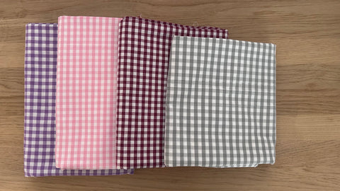 Stoffpaket F, grosskariert
