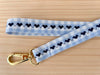 Schlüsselband Baumwolle hellblau