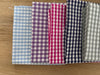 Stoffpaket C, grosskariert