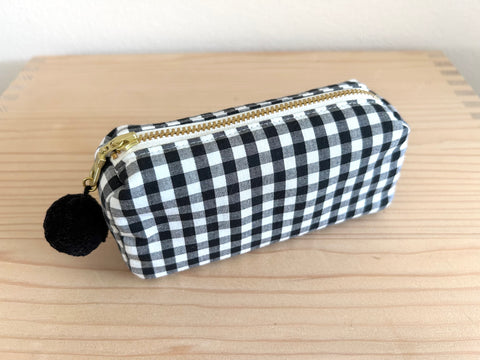 Mini-Necessaire schwarz/weiss