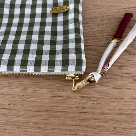Mini-Täschli Baumwolle Khaki