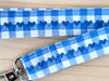 Schlüsselband Baumwolle mittelblau