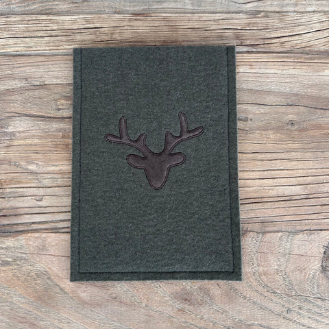 I-Pad Mini Hülle Filz Lodengrün