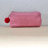 Mini-Necessaire Seide rot