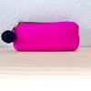 Mini-Necessaire Seide fuchsia