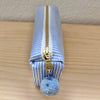 Mini-Necessaire blau/weiss gestreift