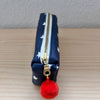 Mini-Necessaire Sterne dunkelblau