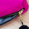 Mini-Necessaire Seide fuchsia