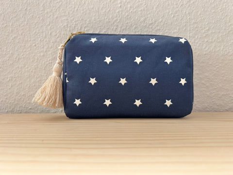 Necessaire Sterne nachtblau