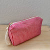 Necessaire rot/weiss gestreift
