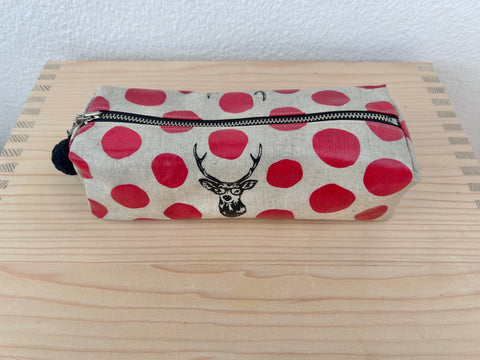 Stifte-Etui Hirschkopf beige
