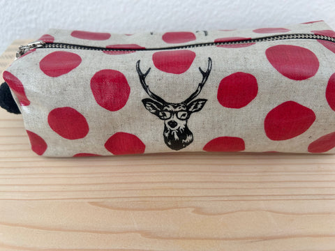 Stifte-Etui Hirschkopf beige