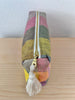Necessaire Leinenstoff kariert