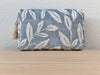 Necessaire blau gemustert