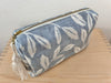Necessaire blau gemustert