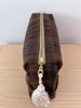 Necessaire Wollstoff kariert