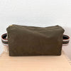 Reisenecessaire Oilskin khaki