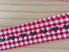 Schlüsselband Baumwolle rot