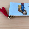 Mini-Täschli beschichtet blau