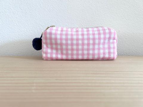 Mini-Necessaire rosa/weiss