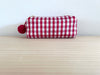 Mini-Necessaire Seide rot