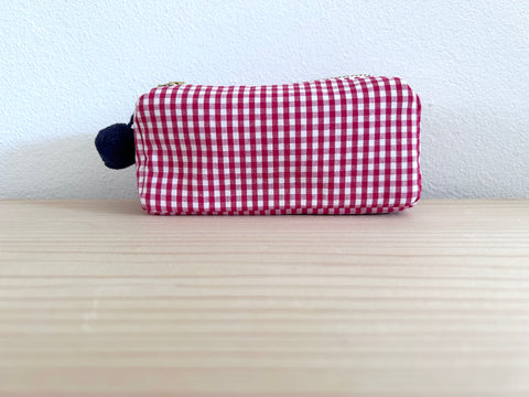 Mini-Necessaire rot/weiss