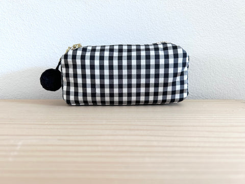 Mini-Necessaire Seide schwarz