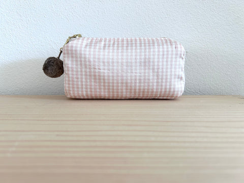 Mini-Necessaire Seide hellrosa
