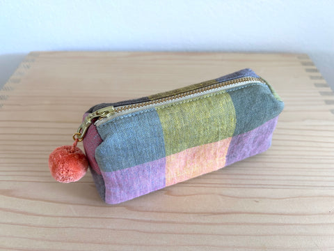 Mini-Necessaire Leinenstoff