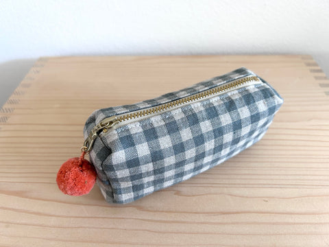Mini-Necessaire salbeigrün/beige