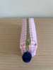 Mini-Necessaire rosa/weiss