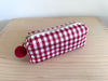 Mini-Necessaire Seide rot