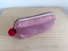 Mini-Necessaire Seide rot