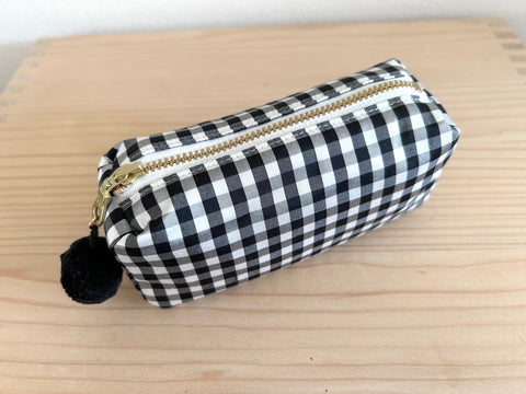 Mini-Necessaire Seide schwarz