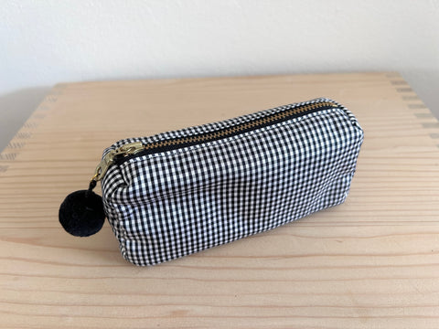 Mini-Necessaire Seide schwarz