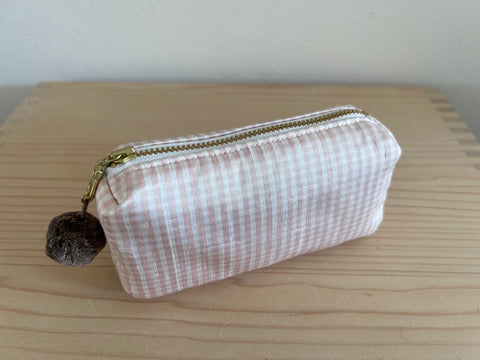 Mini-Necessaire Seide hellrosa