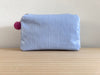 Necessaire blau gestreift