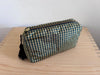 Necessaire Seide schwarz/gold