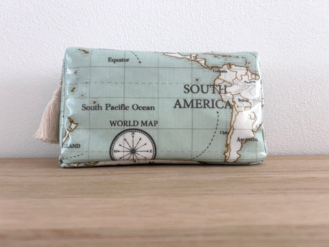 Necessaire Weltkarte