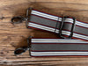 Taschenband grau/ecru/rost