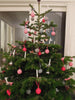 Weihnachtskugel beige