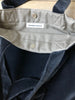 Samt-Shopper anthrazit