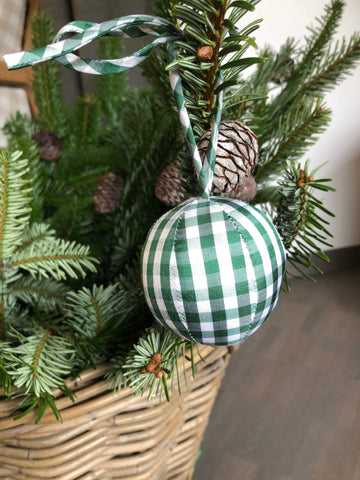 Weihnachtskugel grün