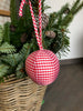 Weihnachtskugel rot